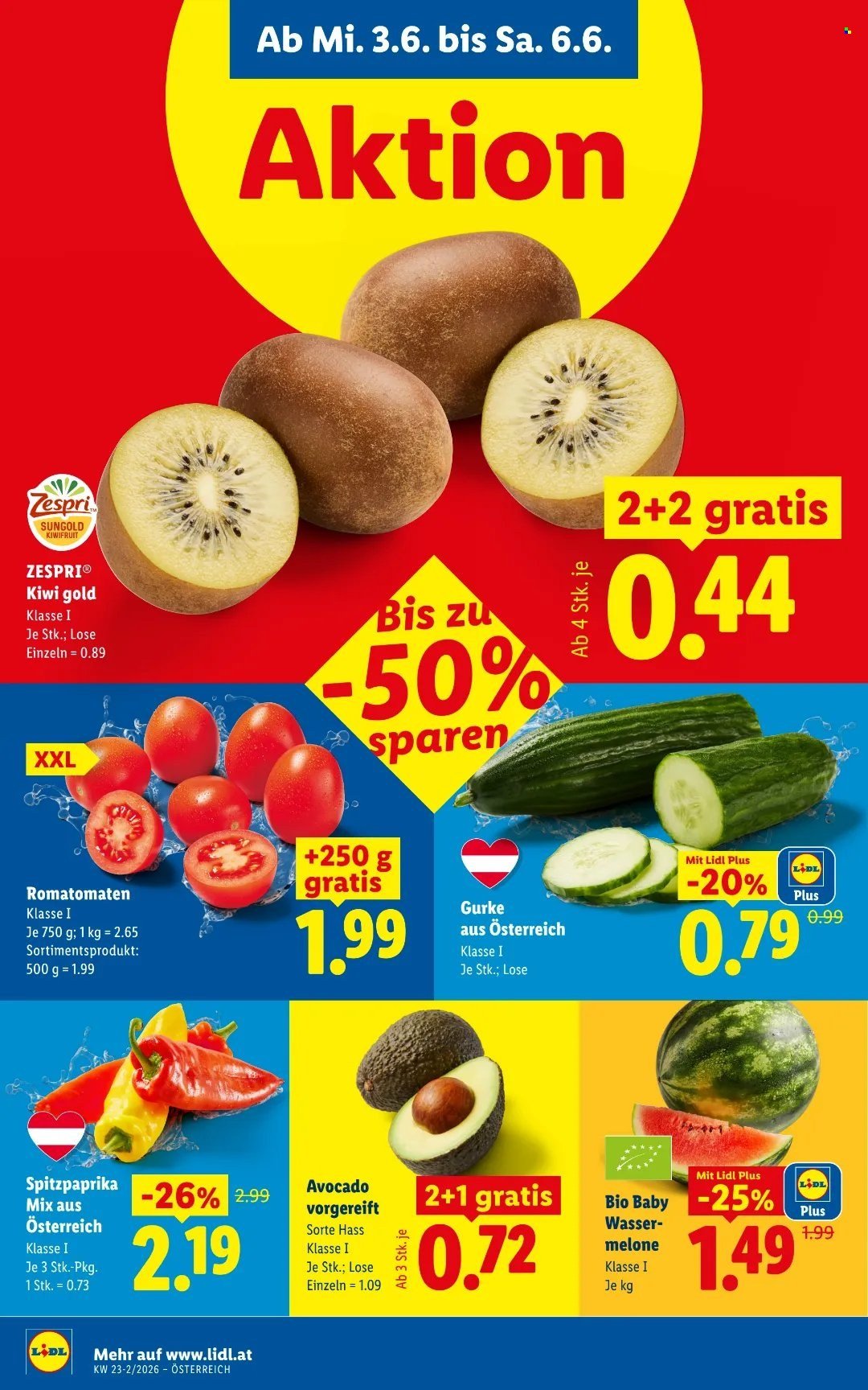 LIDL Flugblatt - Ab Mittwoch, 3.6.2026