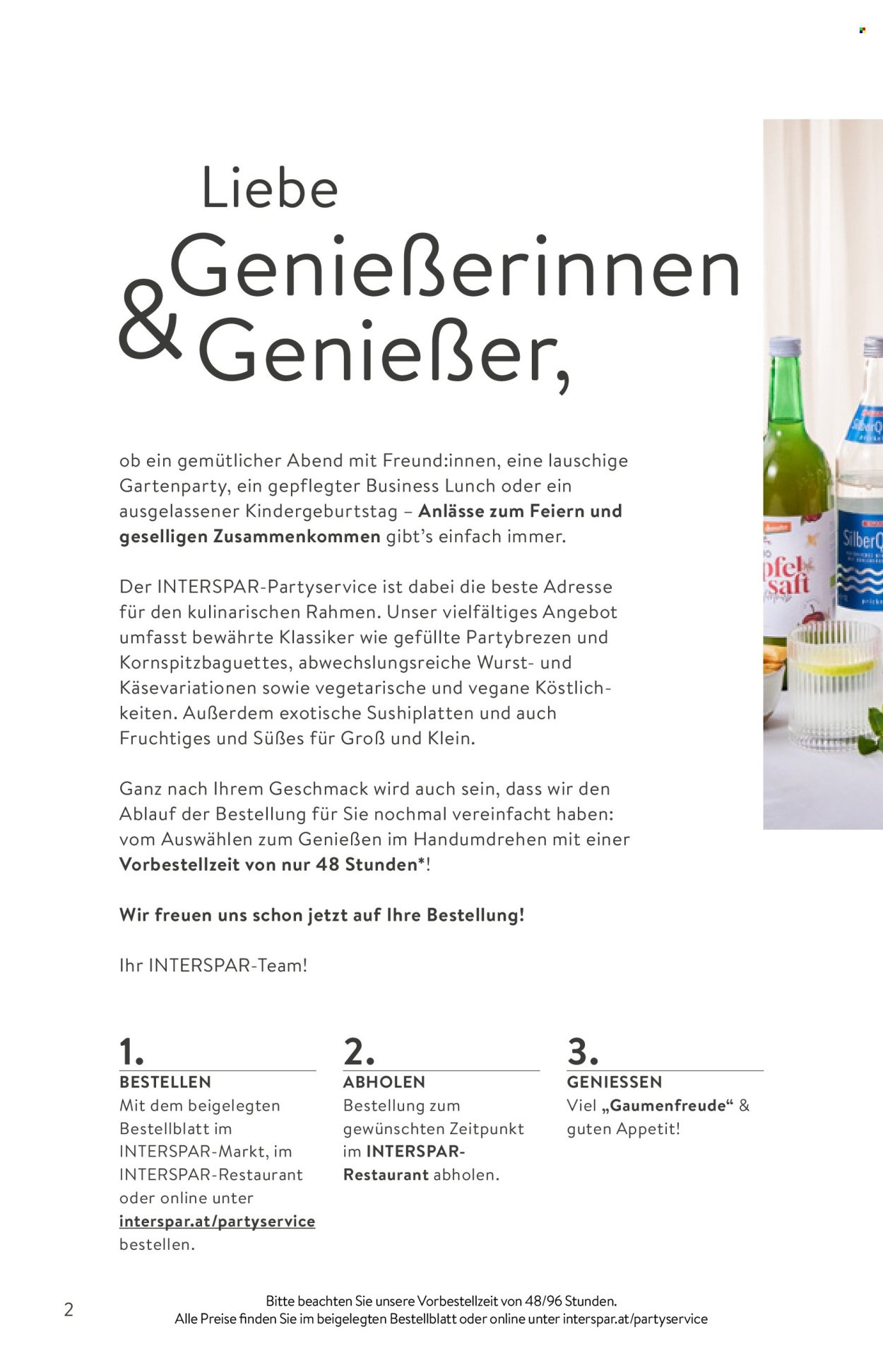 INTERSPAR Flugblatt - Partyservice (2025-10-13)
