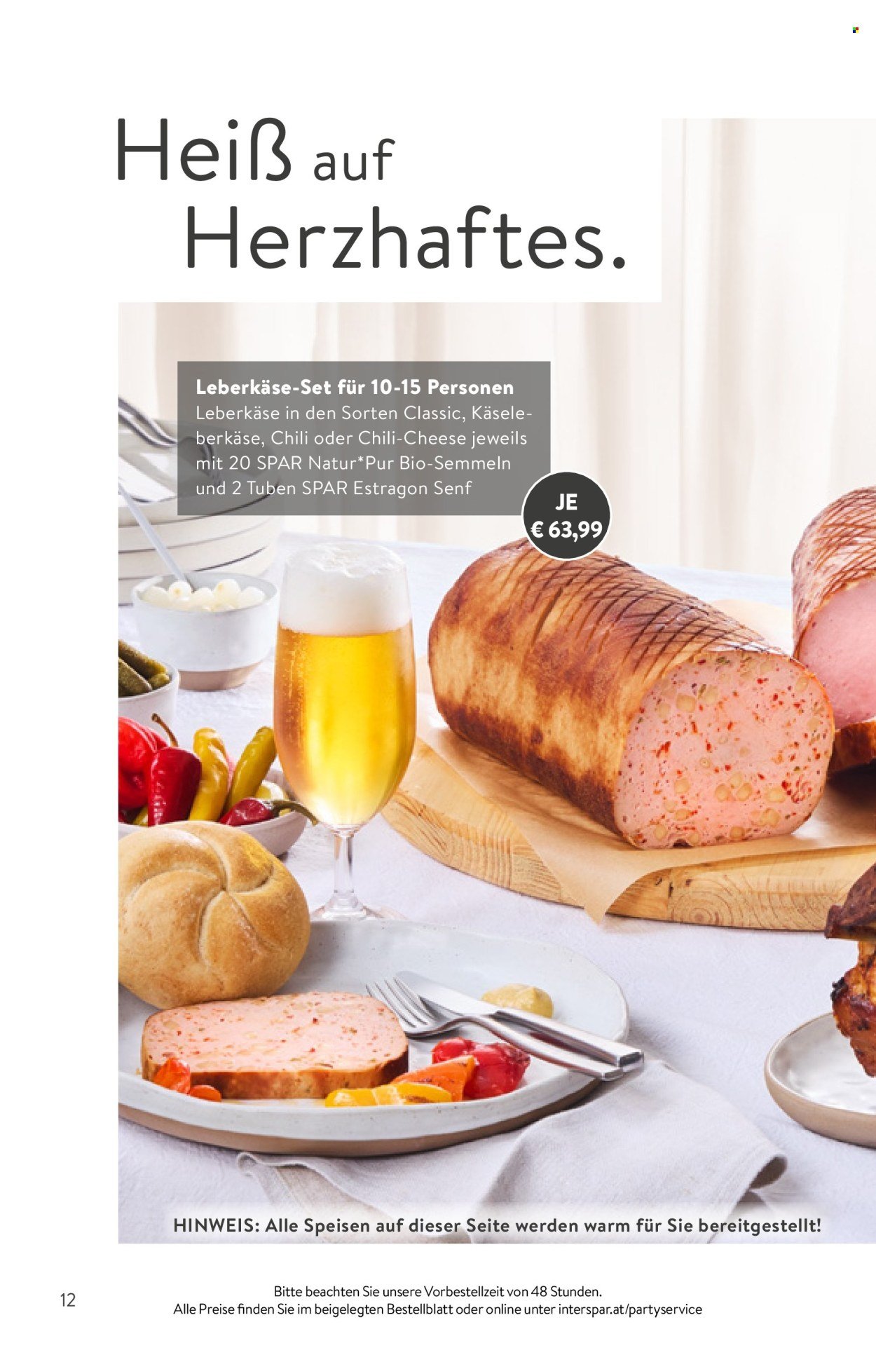 INTERSPAR Flugblatt - Partyservice (2025-10-13)