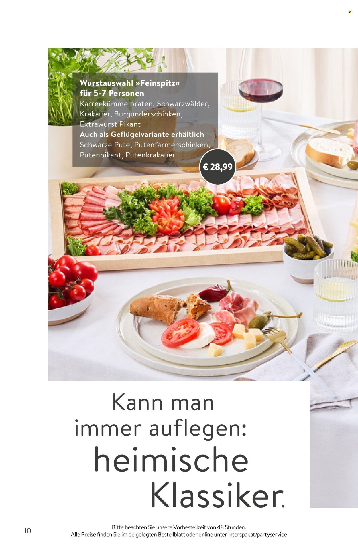 INTERSPAR Flugblatt - Partyservice (2025-10-13)