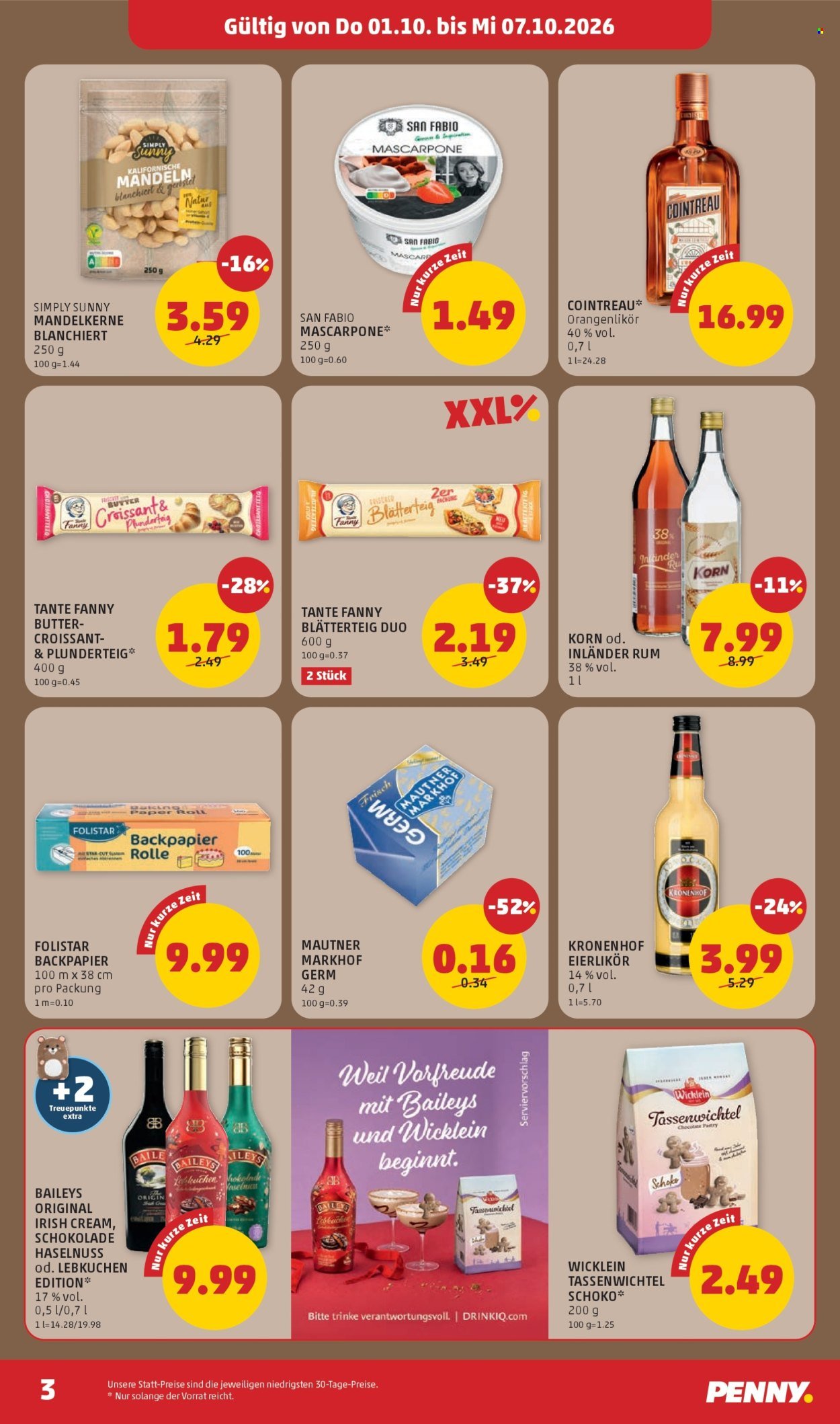 PENNY Flugblatt - Ab Donnerstag, 1.10.2026