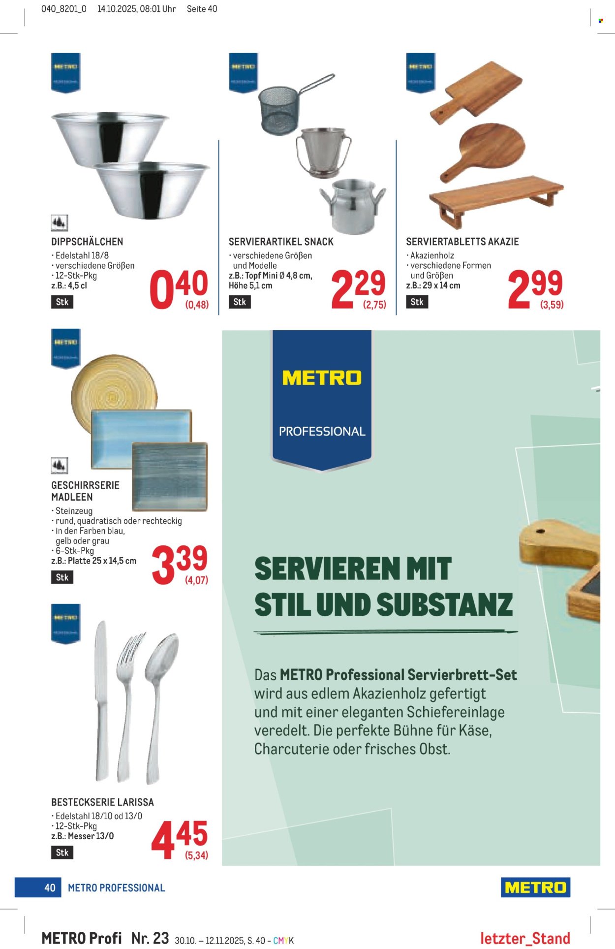 METRO Flugblatt - Profi (2025-10-30 - 2025-11-12)