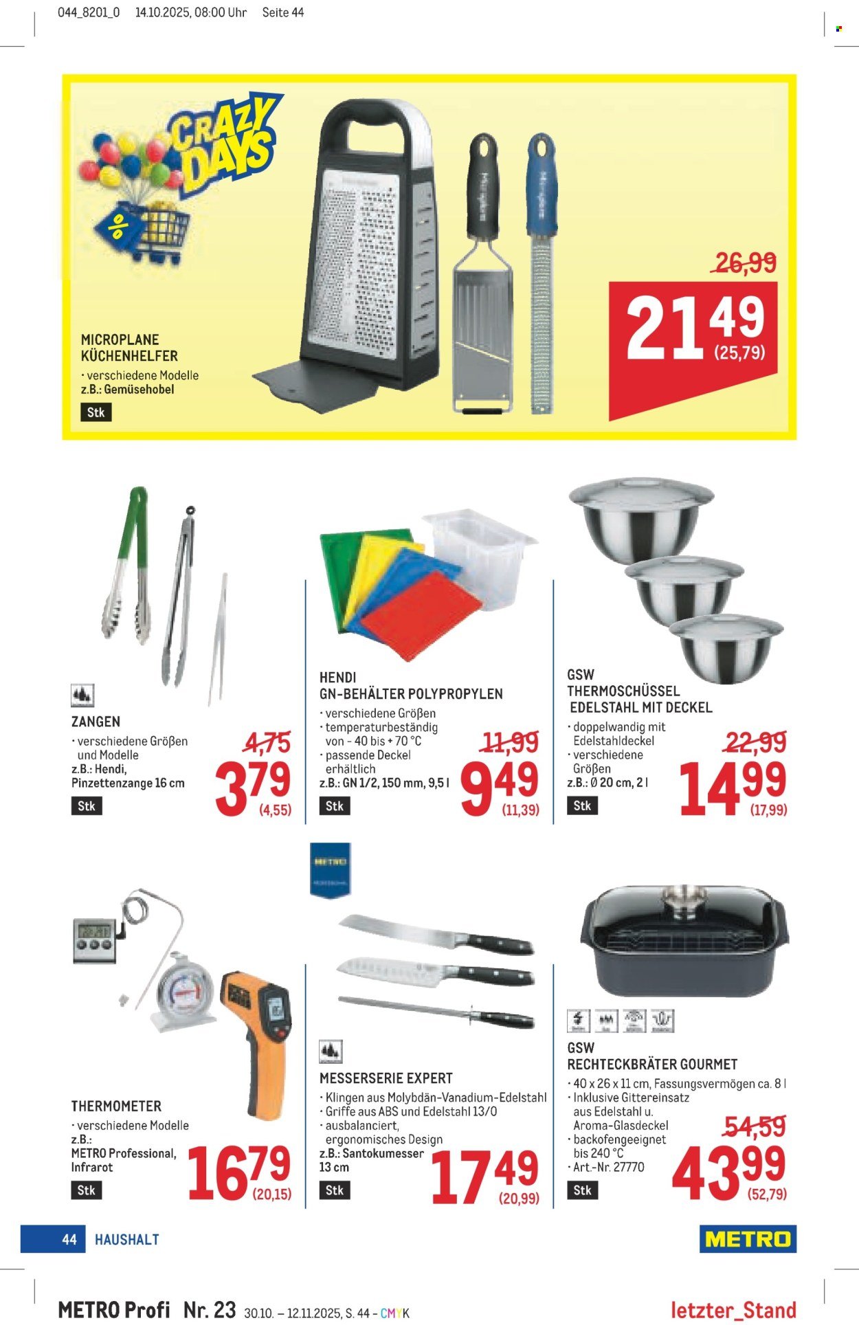 METRO Flugblatt - Profi (2025-10-30 - 2025-11-12)