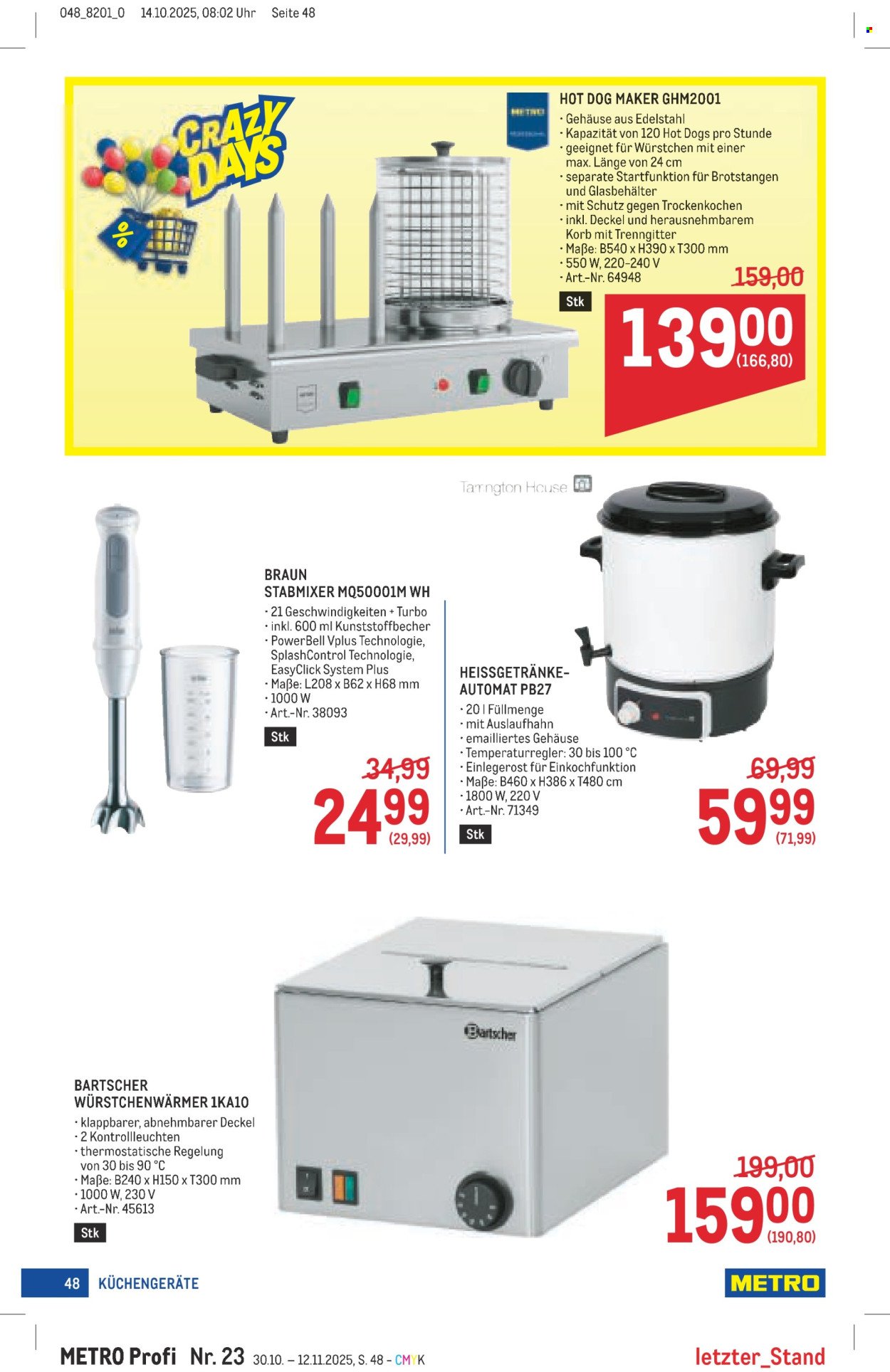 METRO Flugblatt - Profi (2025-10-30 - 2025-11-12)