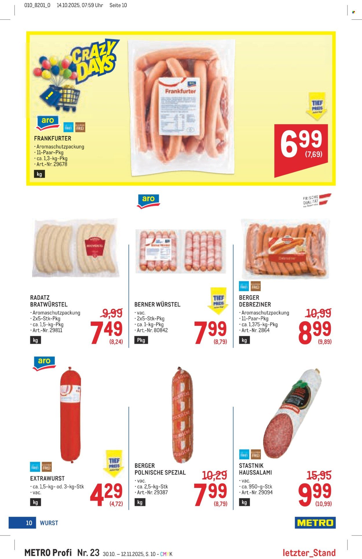 METRO Flugblatt - Profi (2025-10-30 - 2025-11-12)