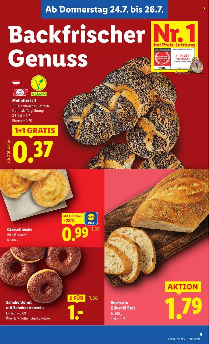 LIDL Flugblatt - Ab Donnerstag, 24.7.2025 (2025-07-24 - 2025-07-30)