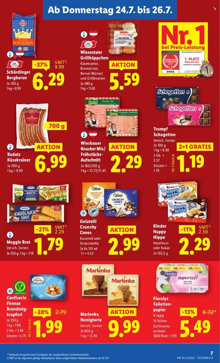 LIDL Flugblatt - Ab Donnerstag, 24.7.2025 (2025-07-24 - 2025-07-30)
