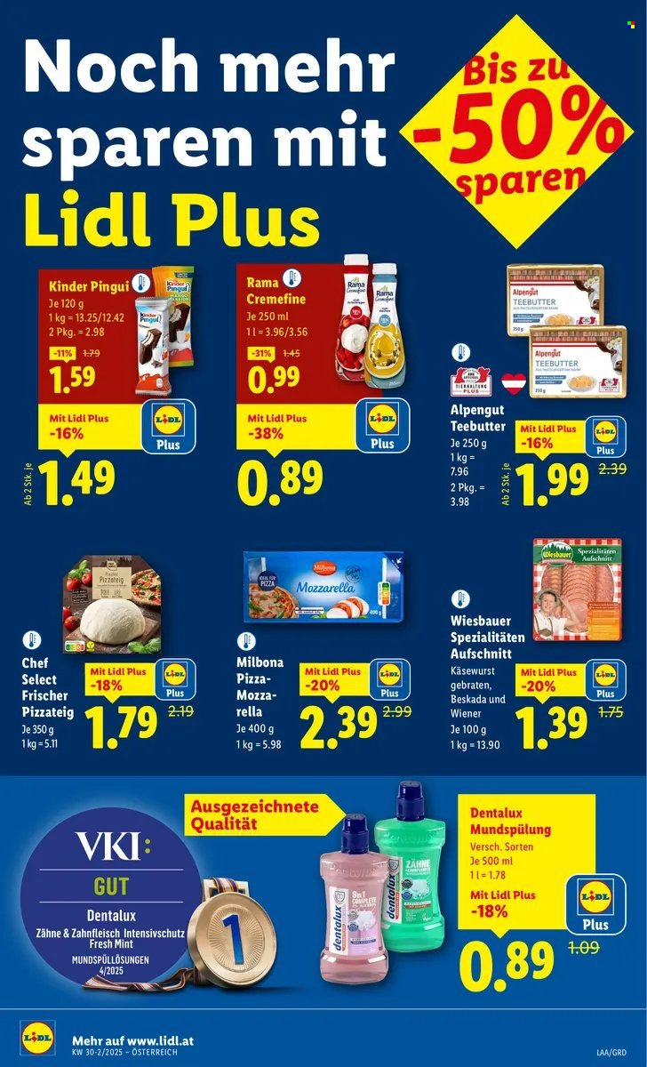 LIDL Flugblatt - Ab Donnerstag, 24.7.2025 (2025-07-24 - 2025-07-30)