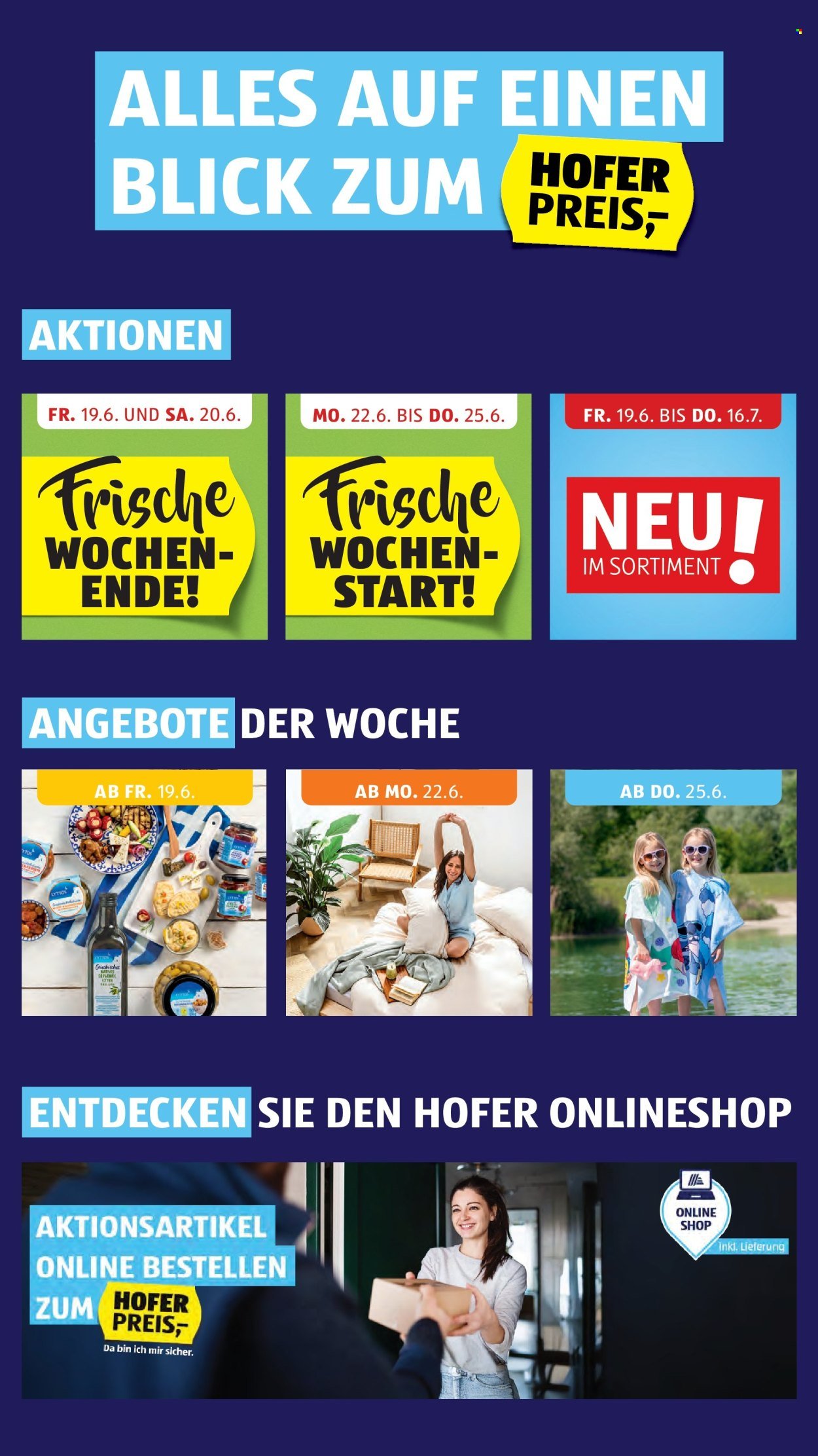 HOFER Flugblatt - Ab Freitag, 19.6.2026
