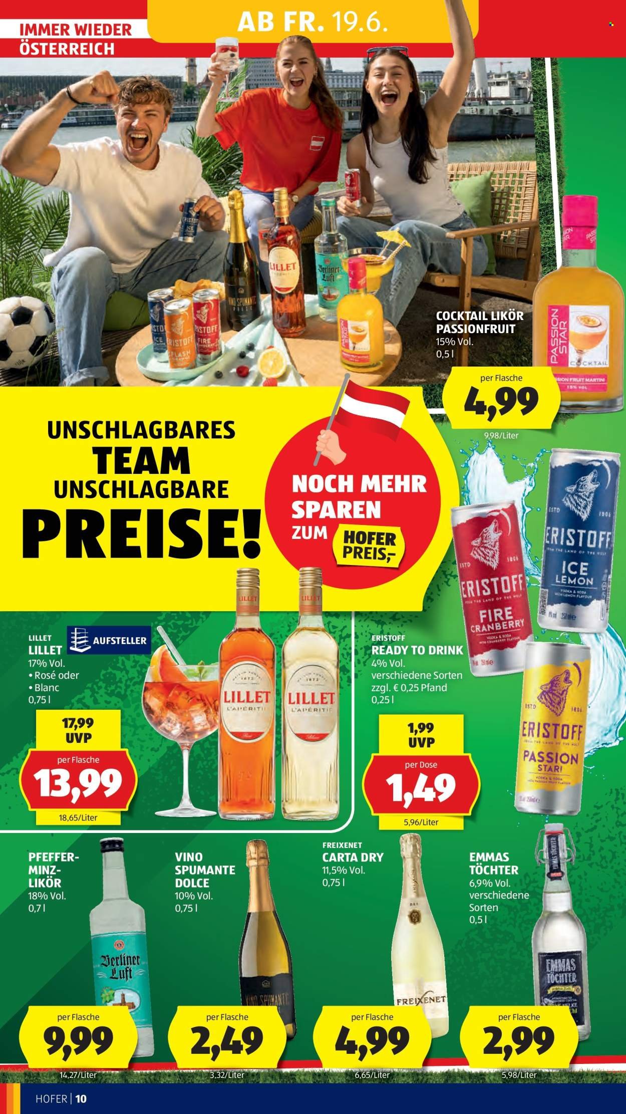 HOFER Flugblatt - Ab Freitag, 19.6.2026