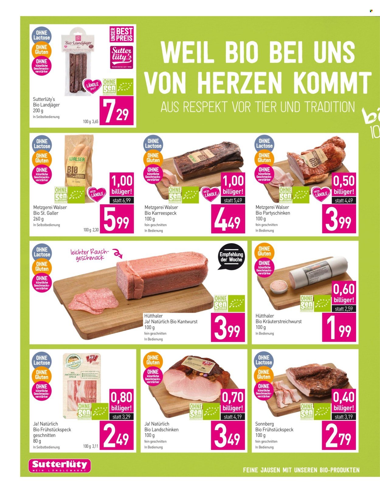 SUTTERLÜTY Flugblatt - Ab Donnerstag, 25.6.2026