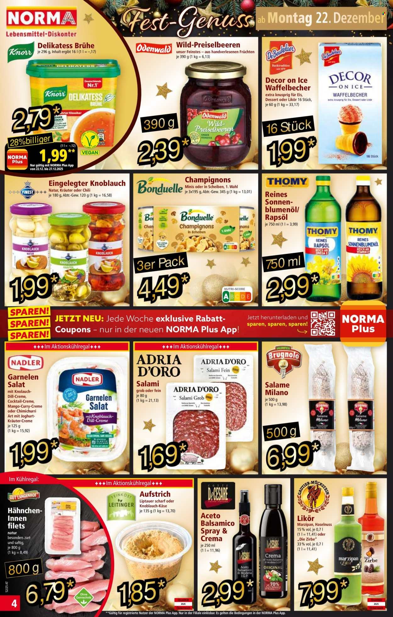 NORMA Flugblatt - Ab Montag, 22.12.2025