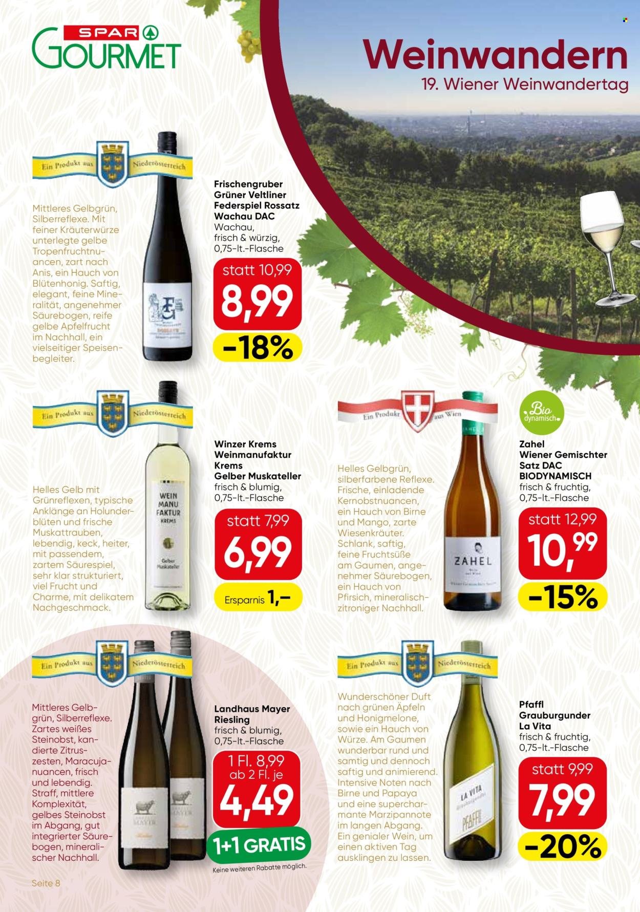 SPAR Flugblatt - Gourmet