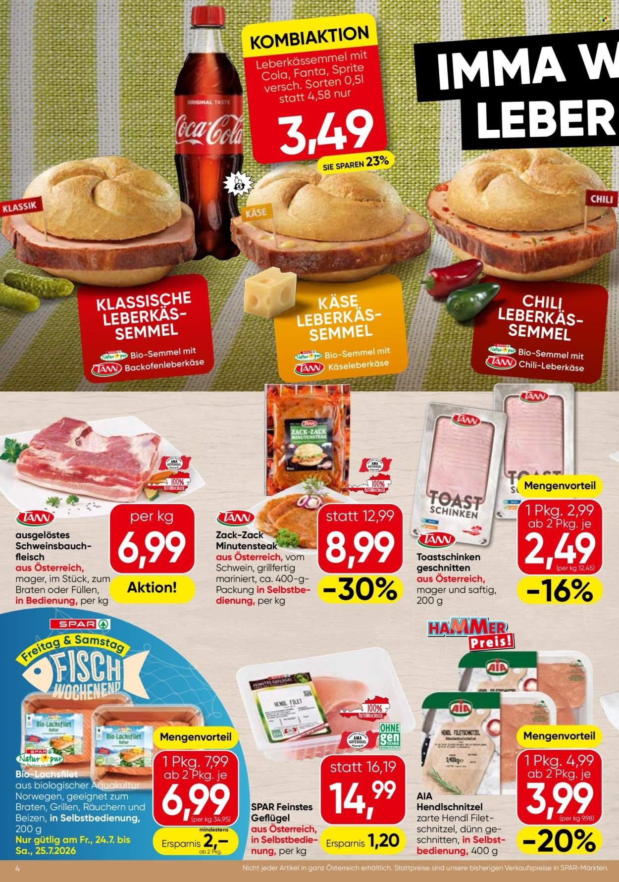 EUROSPAR Flugblatt - Ab Donnerstag, 23.7.2026