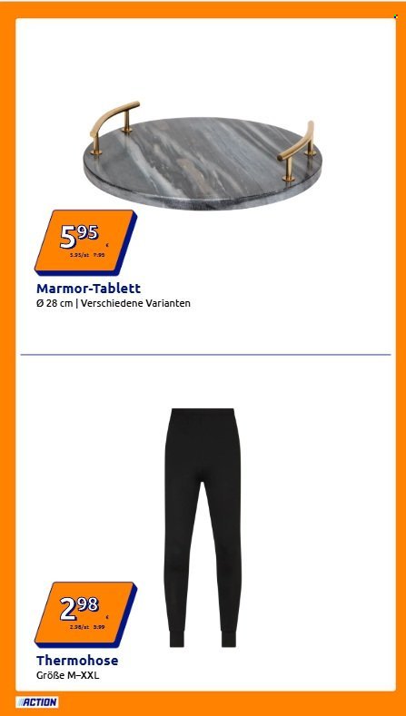 ACTION Flugblatt - Ab Mittwoch, 3.12.2025