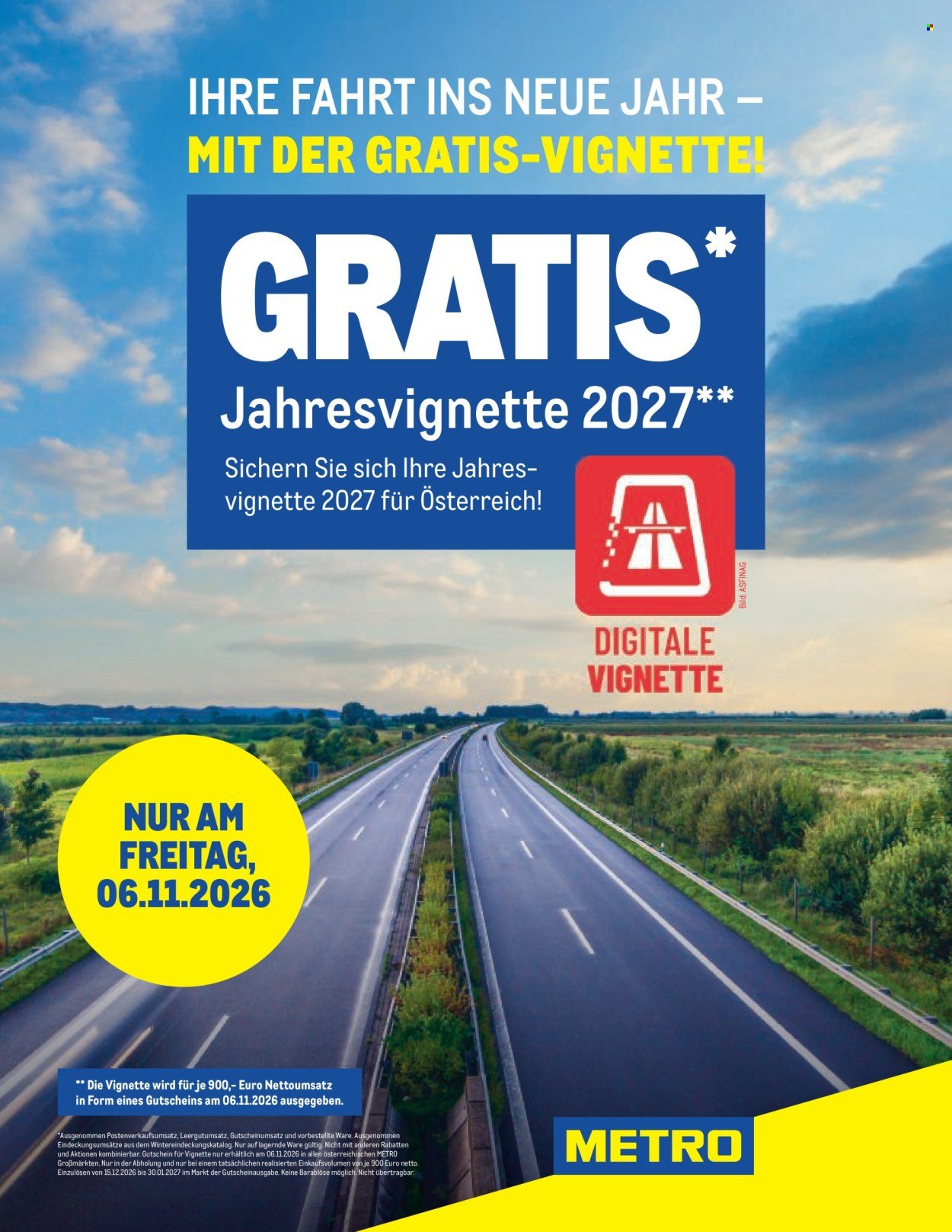 METRO Flugblatt - Ab Freitag, 6.11.2026