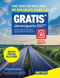 METRO Flugblatt - Ab Freitag, 6.11.2026