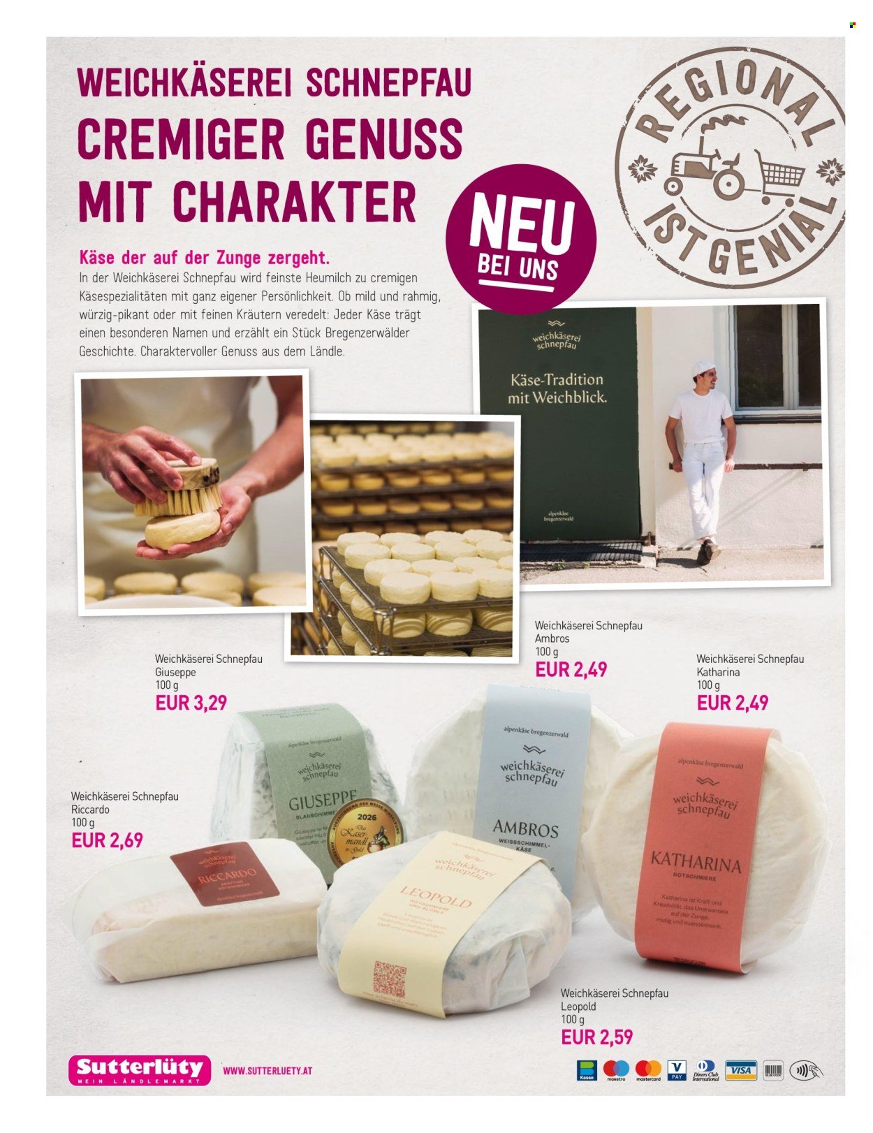 SUTTERLÜTY Flugblatt - Ab Donnerstag, 15.10.2026