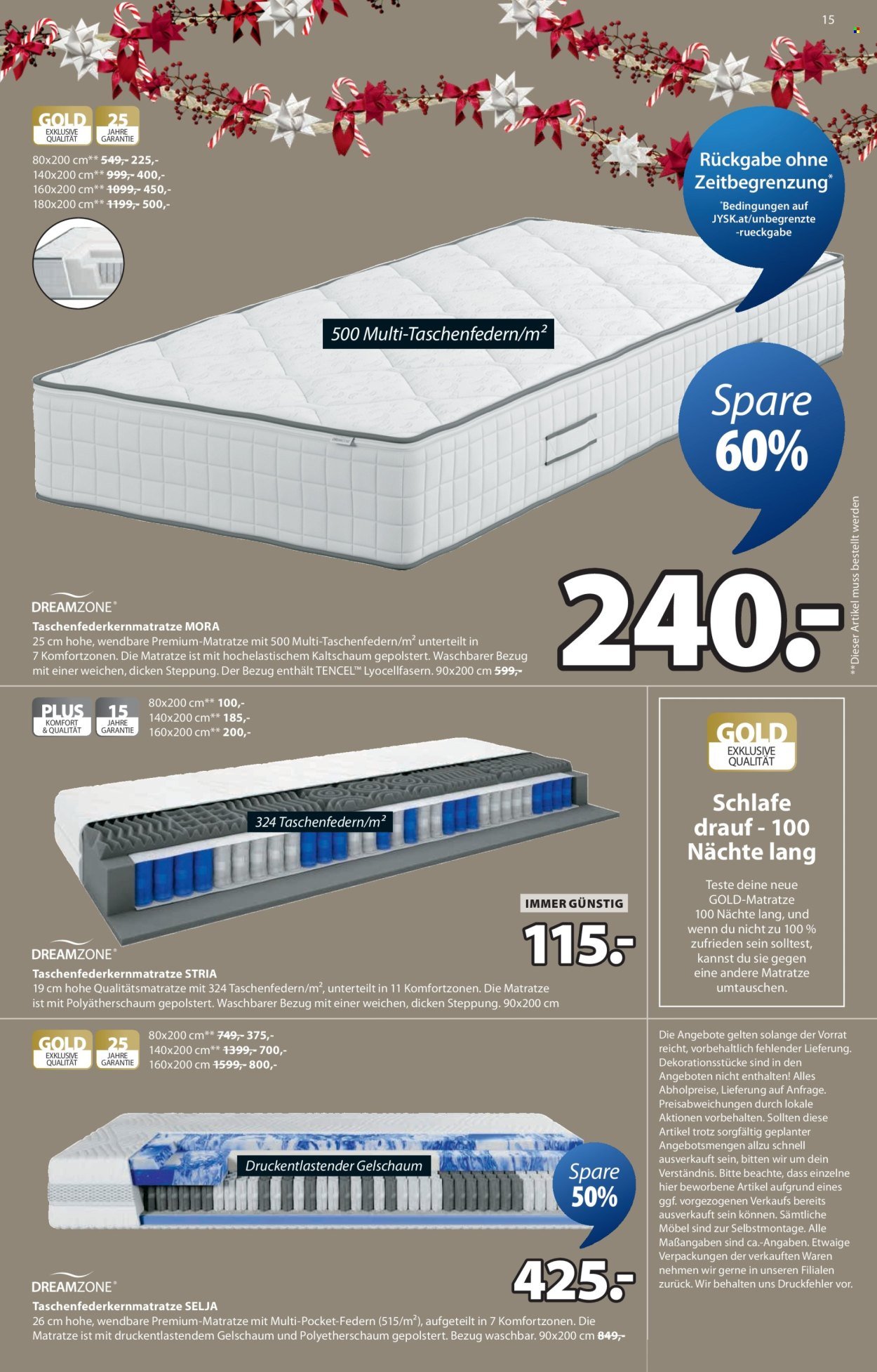 JYSK Flugblatt - Großartige Angebote