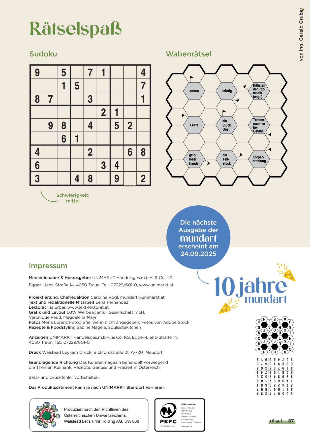 UNIMARKT Flugblatt - Juli 2025 (2025-07-08)