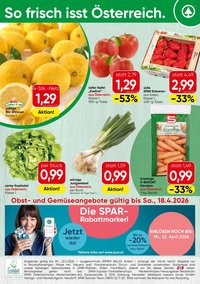 SPAR Flugblatt - Obst & Gemüse KW 16