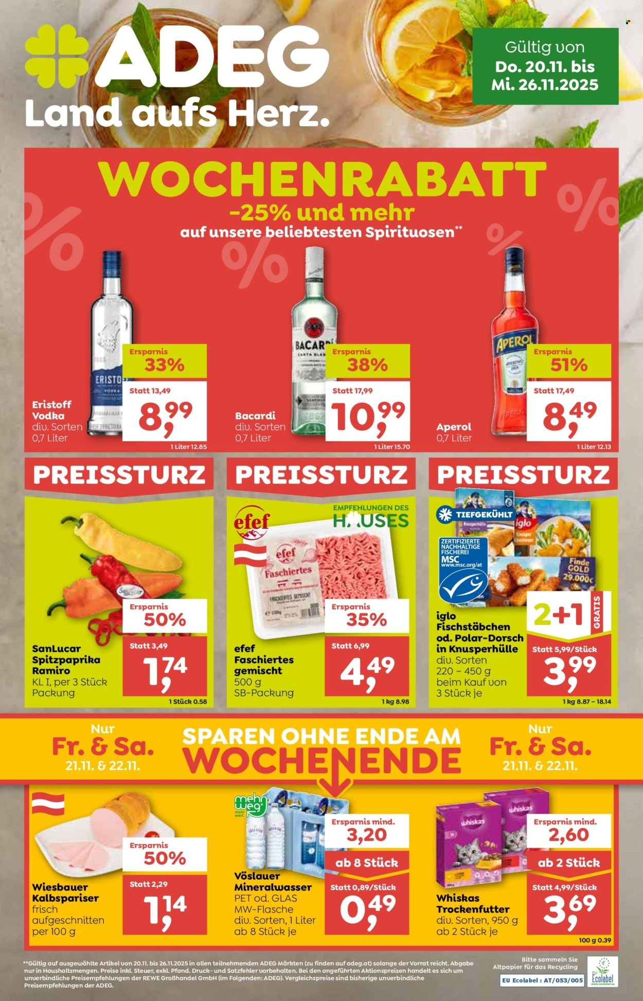 ADEG Flugblatt - Ab Donnerstag, 20.11.2025