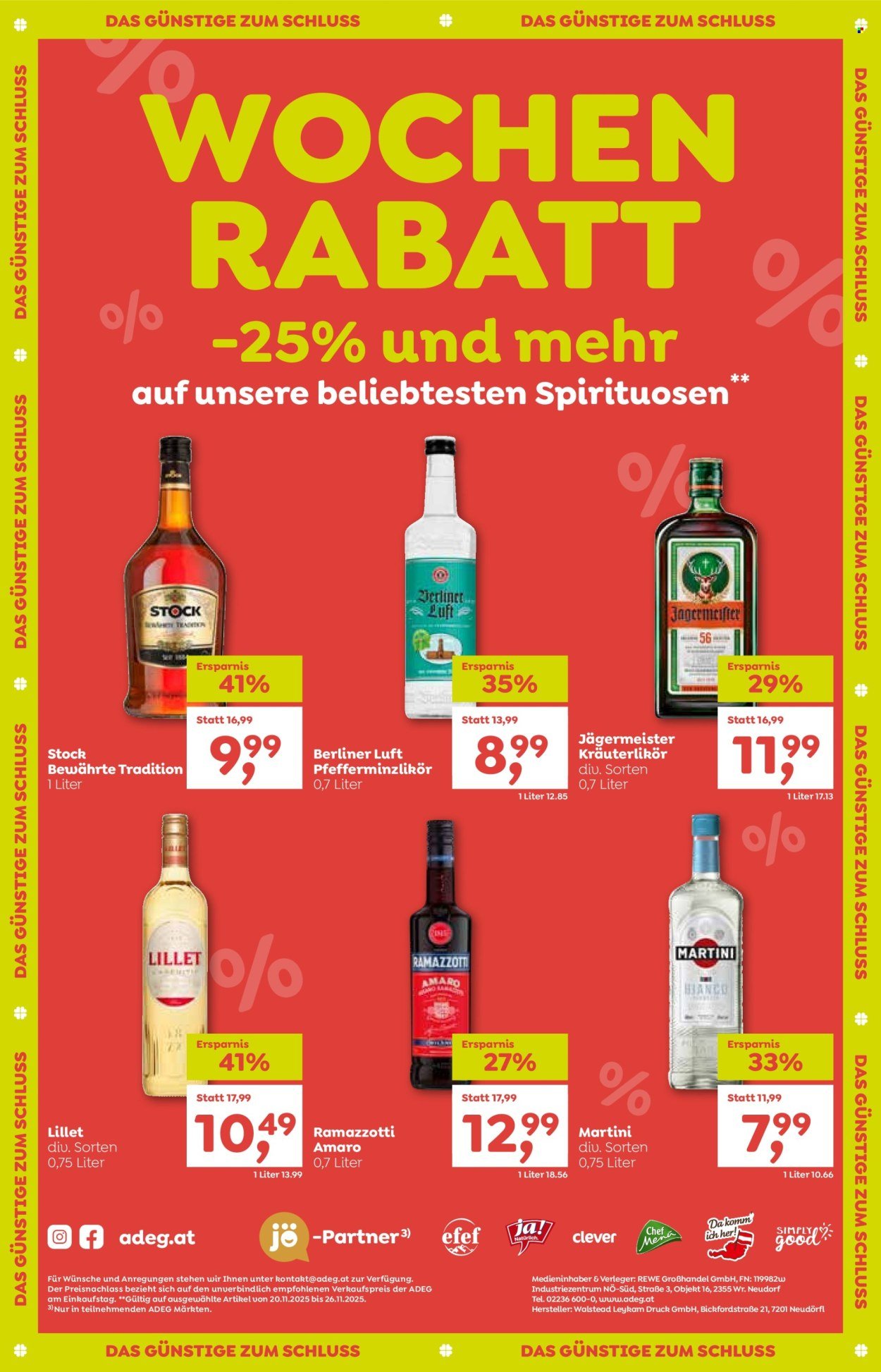 ADEG Flugblatt - Ab Donnerstag, 20.11.2025