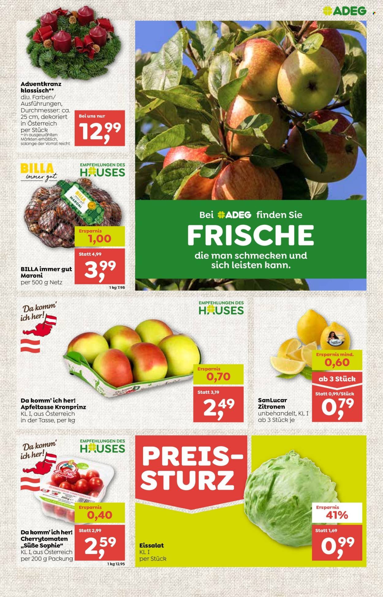 ADEG Flugblatt - Ab Donnerstag, 20.11.2025