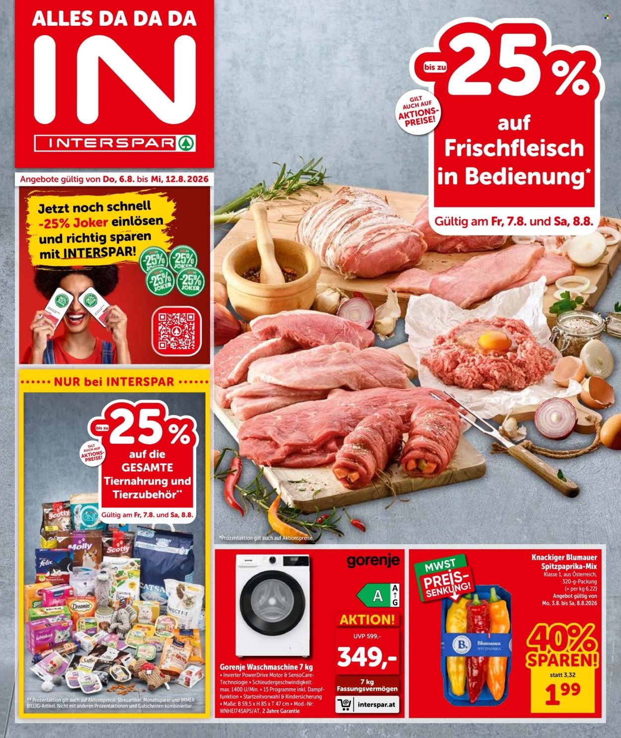 INTERSPAR Flugblatt - Ab Donnerstag, 6.8.2026