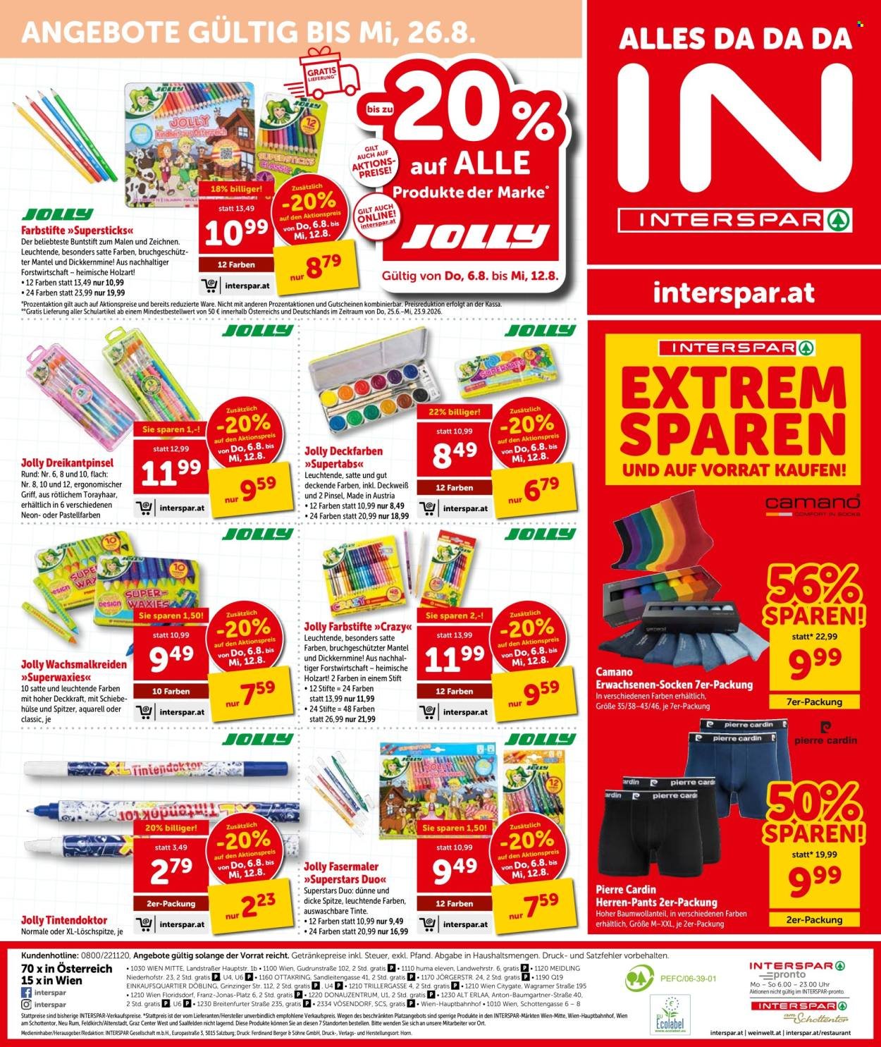 INTERSPAR Flugblatt - Ab Donnerstag, 6.8.2026
