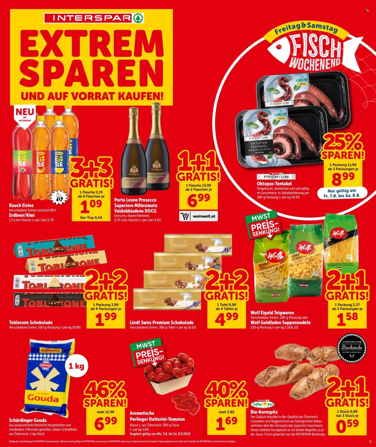 INTERSPAR Flugblatt - Ab Donnerstag, 6.8.2026