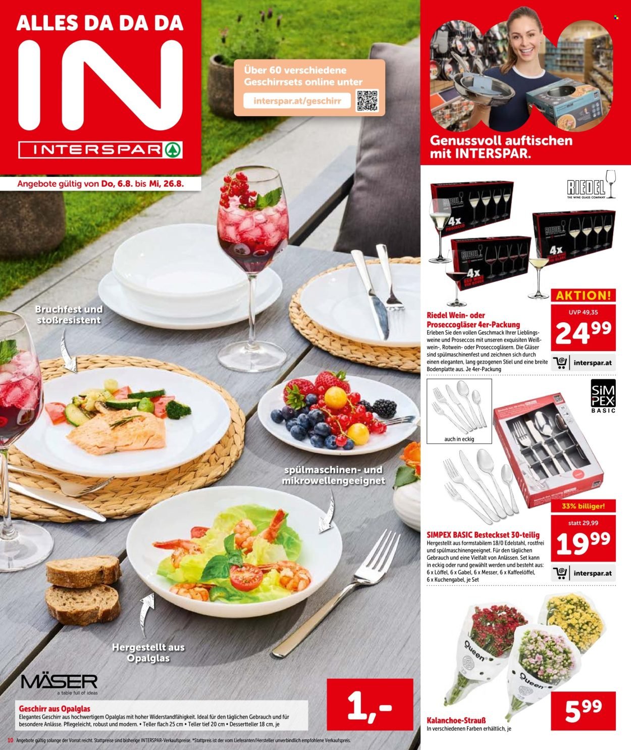 INTERSPAR Flugblatt - Ab Donnerstag, 6.8.2026