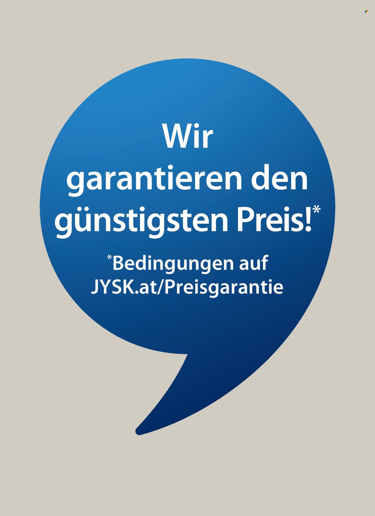 JYSK Flugblatt - Ab Mittwoch, 13.5.2026