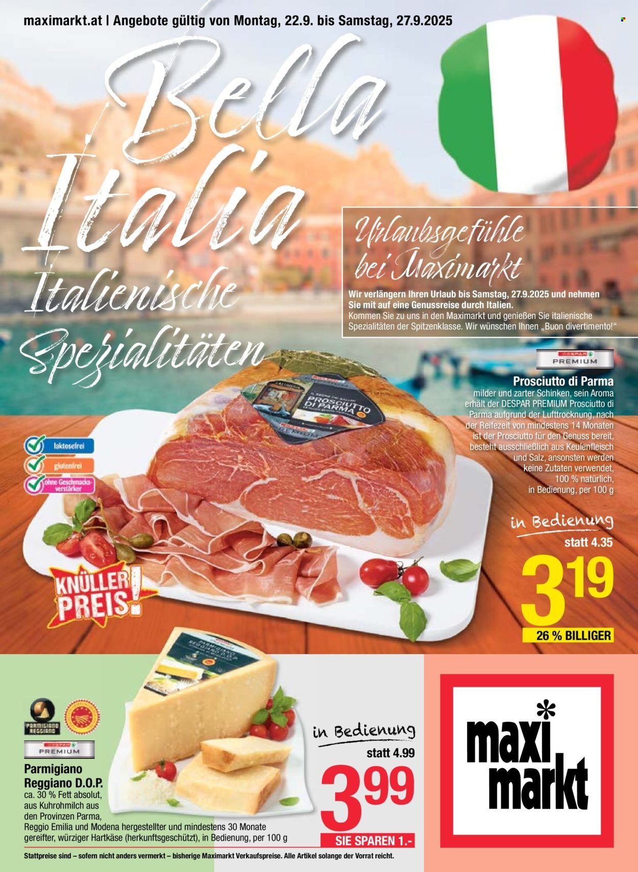 MAXIMARKT Flugblatt - Ab Montag, 22.9.2025 (2025-09-22 - 2025-09-27) | 1