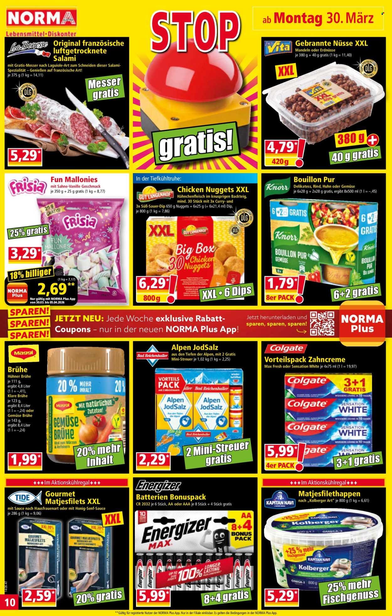 NORMA Flugblatt - Ab Montag, 30.3.2026