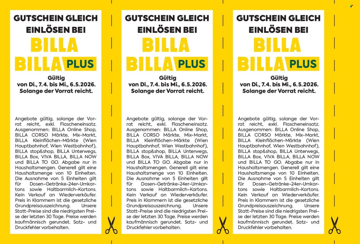 BILLA Flugblatt - Ab Dienstag, 7.4.2026 (2026-04-07 - 2026-05-06) | 24