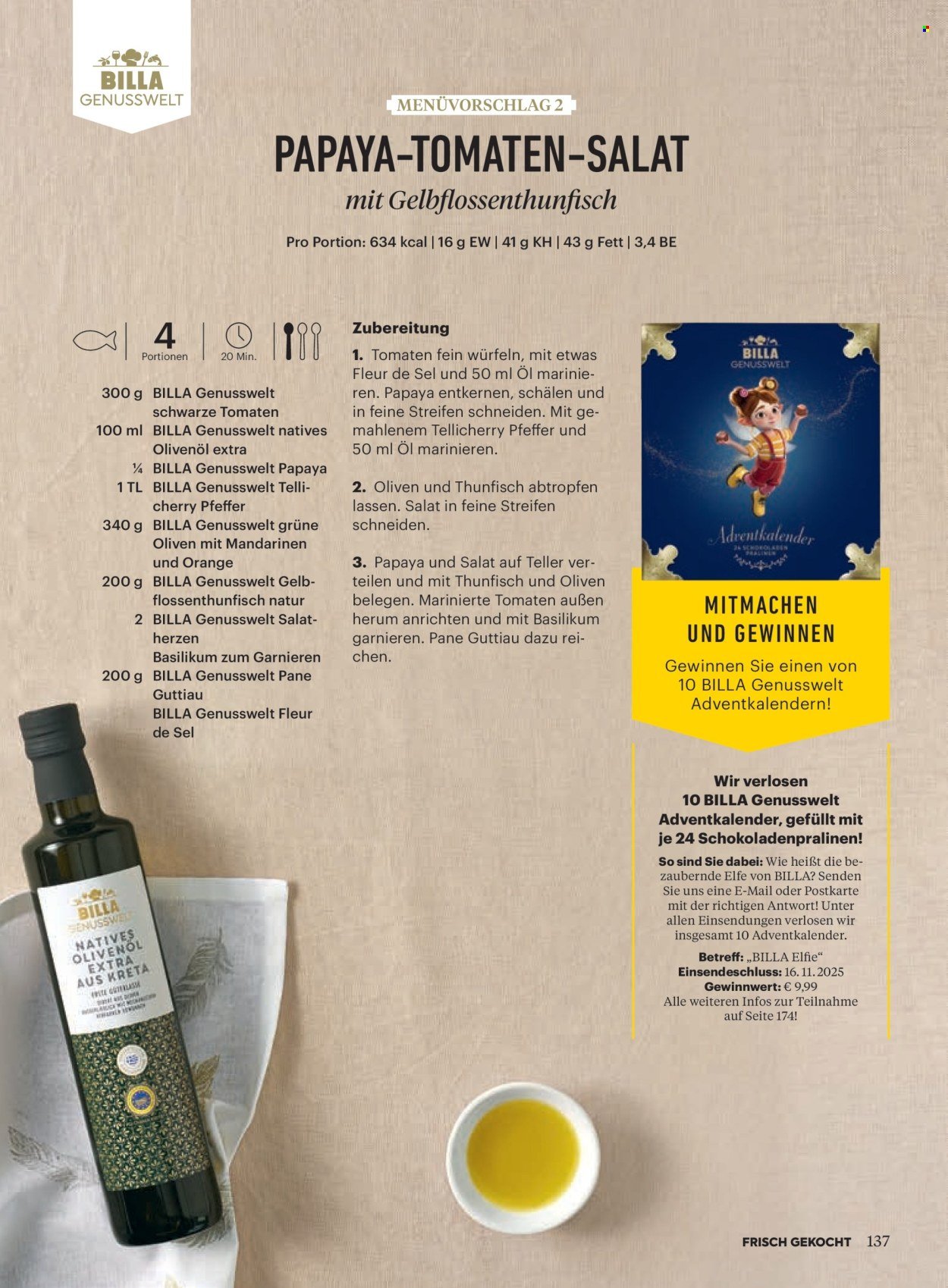 BILLA Flugblatt - Ab Samstag, 1.11.2025 (2025-11-01 - 2025-11-30) | 133