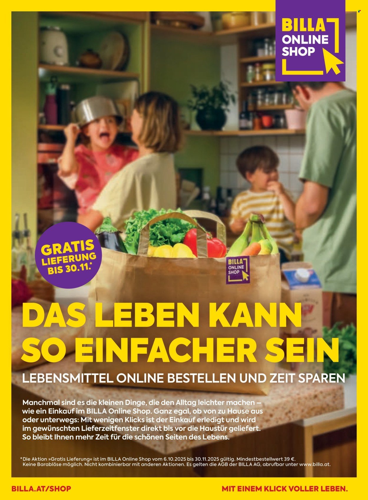 BILLA Flugblatt - Ab Samstag, 1.11.2025 (2025-11-01 - 2025-11-30) | 176