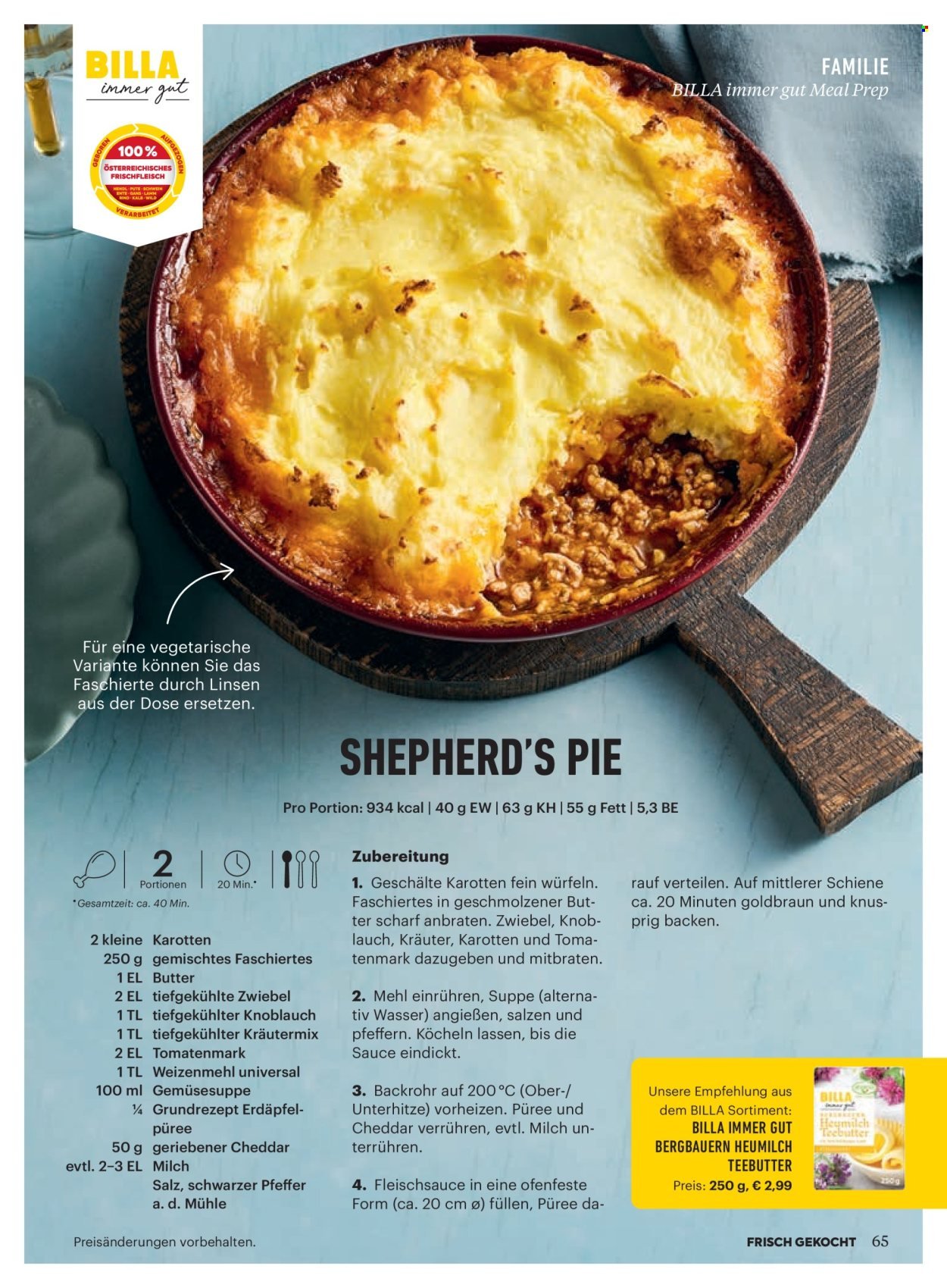 BILLA Flugblatt - Ab Samstag, 1.11.2025 (2025-11-01 - 2025-11-30) | 61