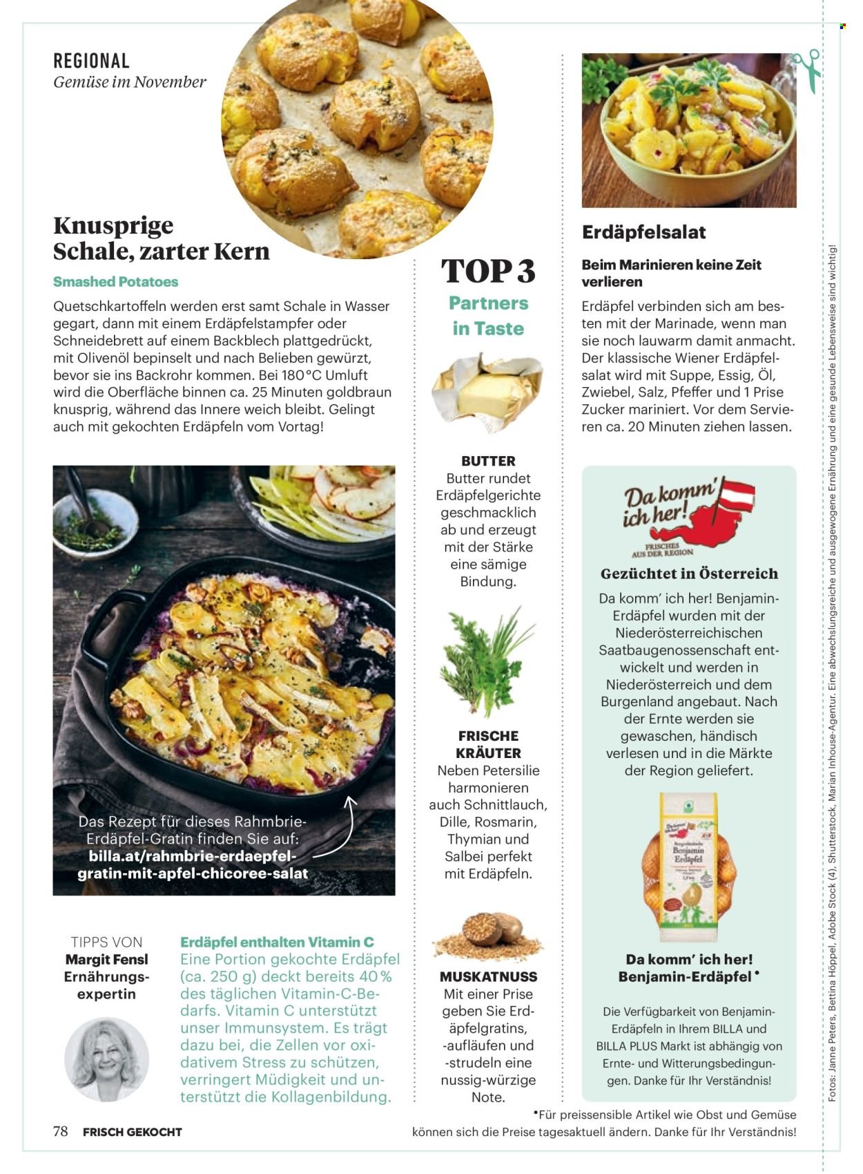 BILLA Flugblatt - Ab Samstag, 1.11.2025 (2025-11-01 - 2025-11-30) | 74