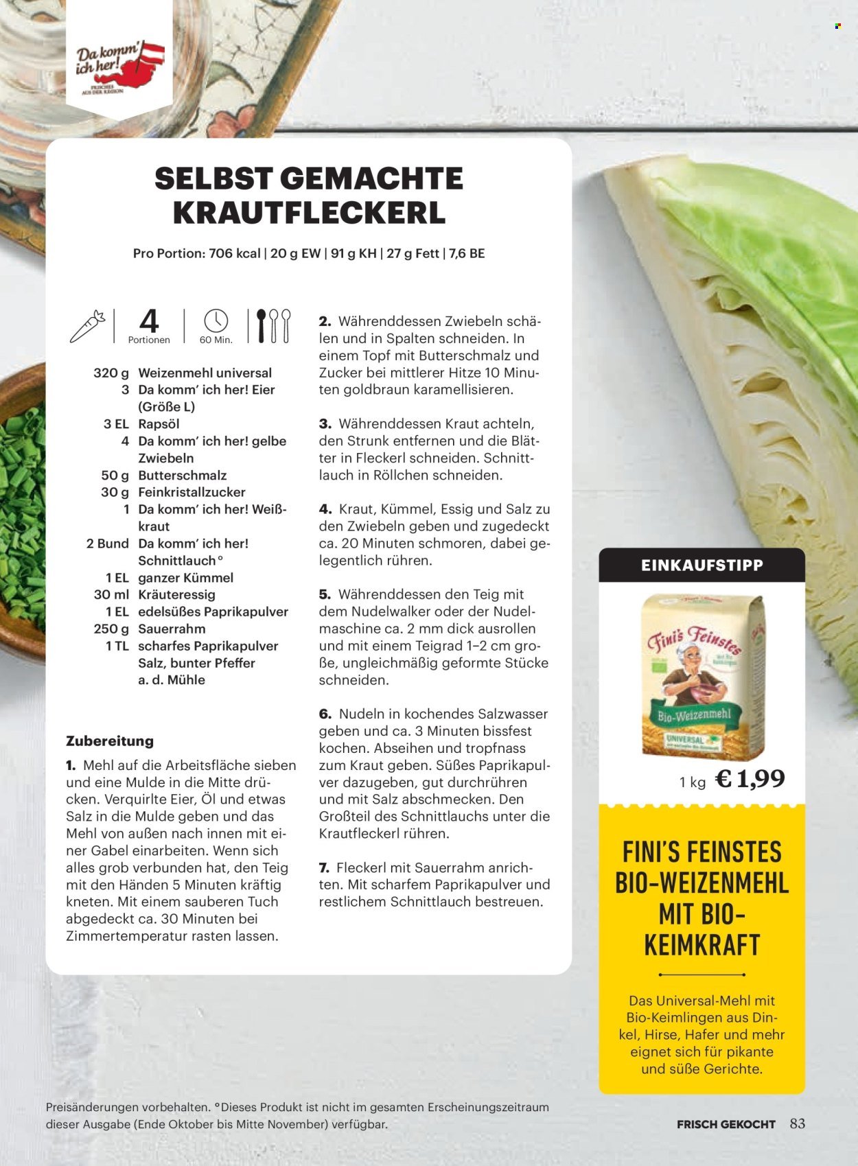 BILLA Flugblatt - Ab Samstag, 1.11.2025 (2025-11-01 - 2025-11-30) | 79