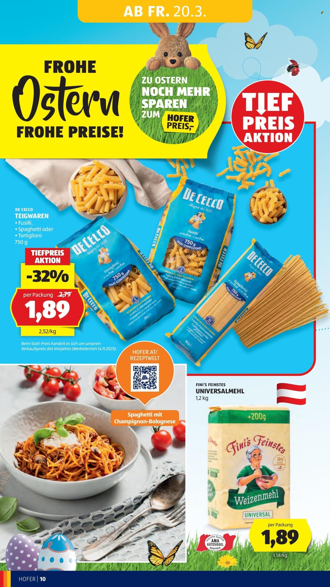 HOFER Flugblatt - Ab Freitag, 20.3.2026 (2026-03-20 - 2026-03-26) | 14