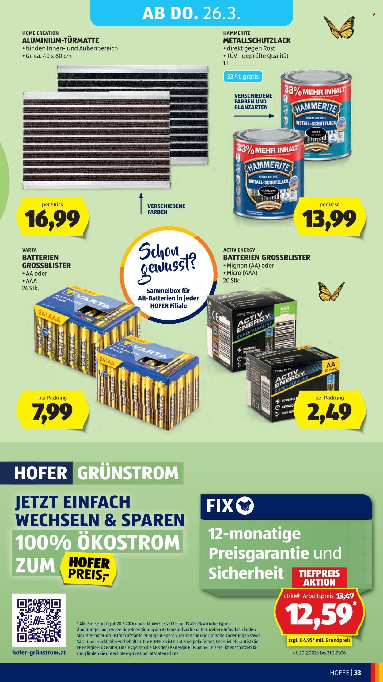 HOFER Flugblatt - Ab Freitag, 20.3.2026 (2026-03-20 - 2026-03-26) | 41