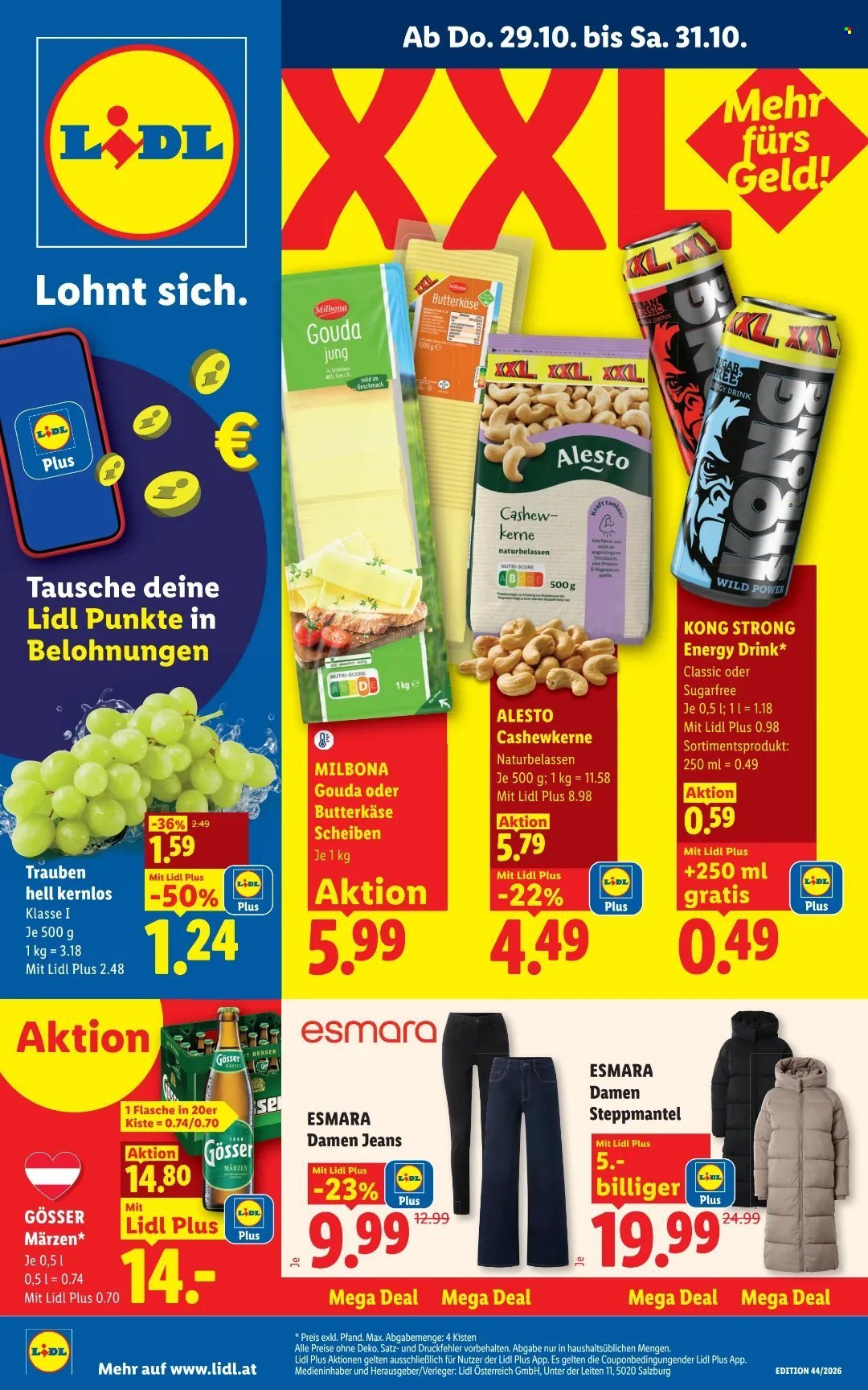 LIDL Flugblatt - Ab Donnerstag, 29.10.2026