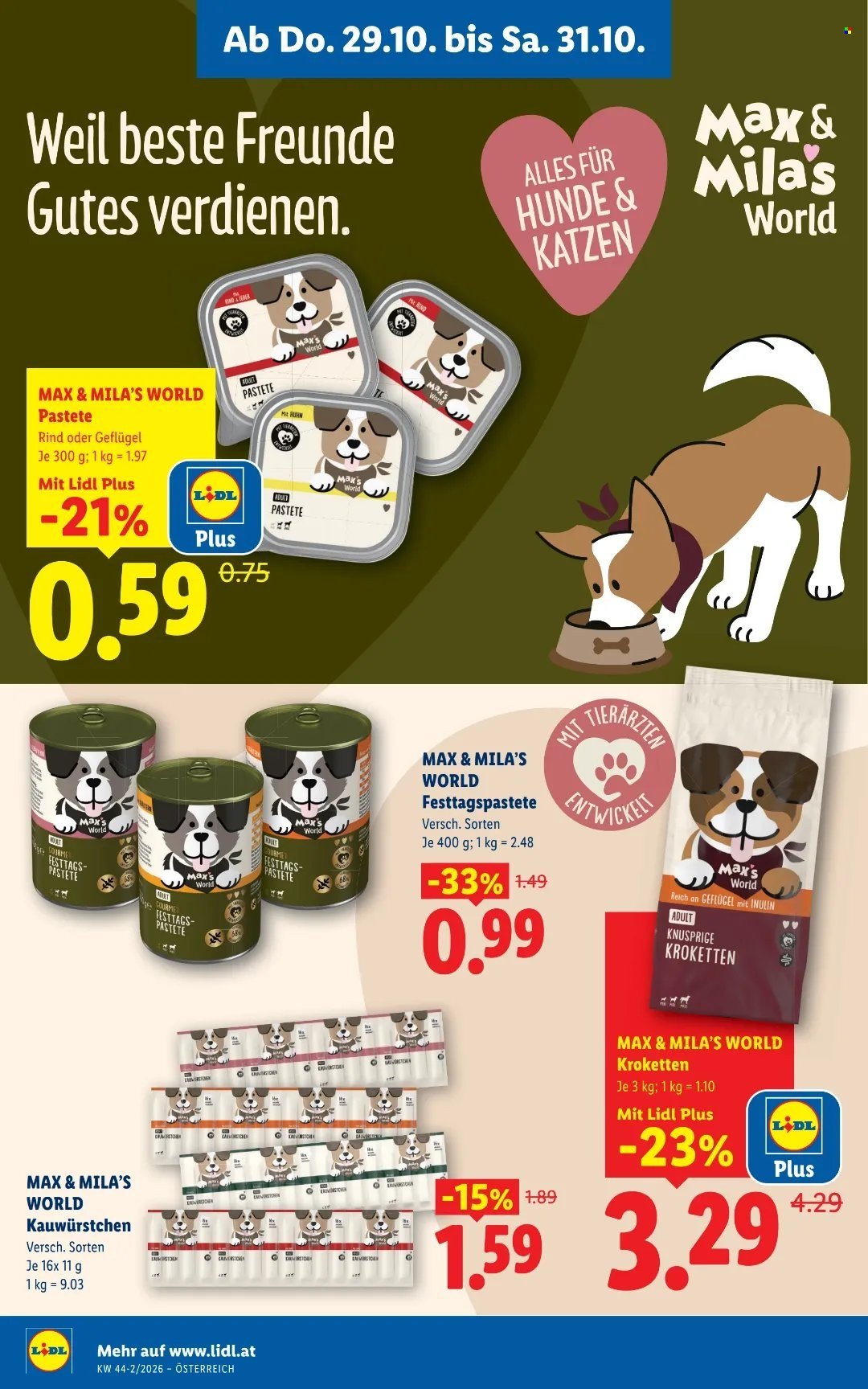 LIDL Flugblatt - Ab Donnerstag, 29.10.2026