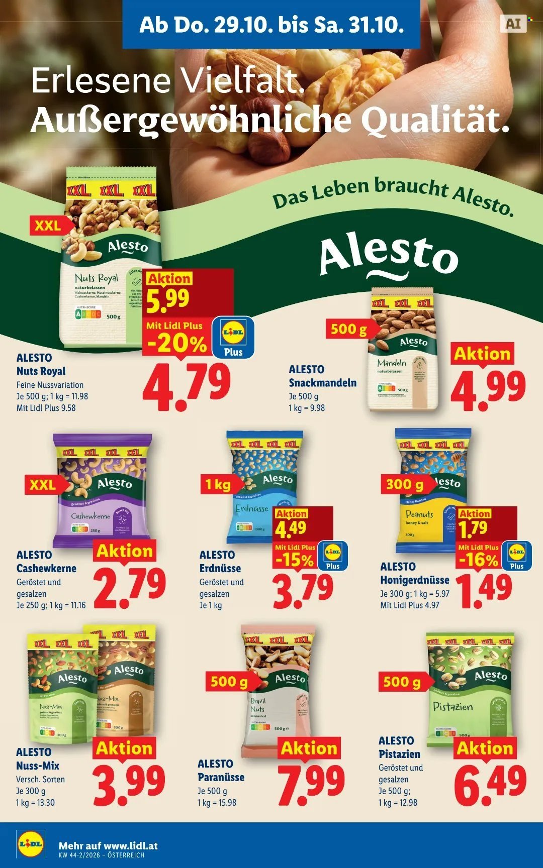 LIDL Flugblatt - Ab Donnerstag, 29.10.2026