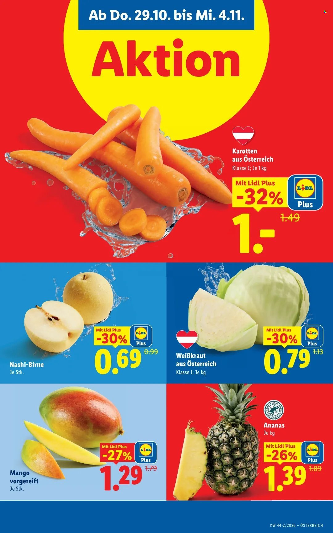 LIDL Flugblatt - Ab Donnerstag, 29.10.2026