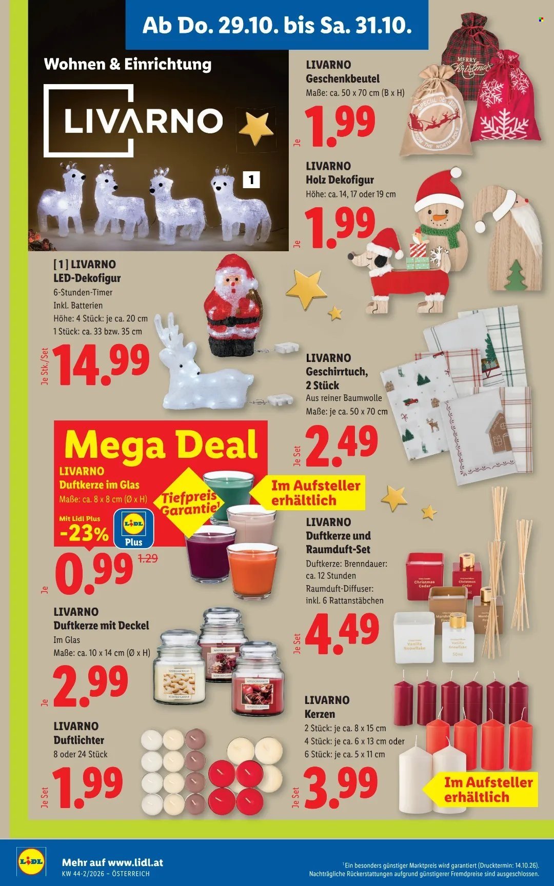 LIDL Flugblatt - Ab Donnerstag, 29.10.2026