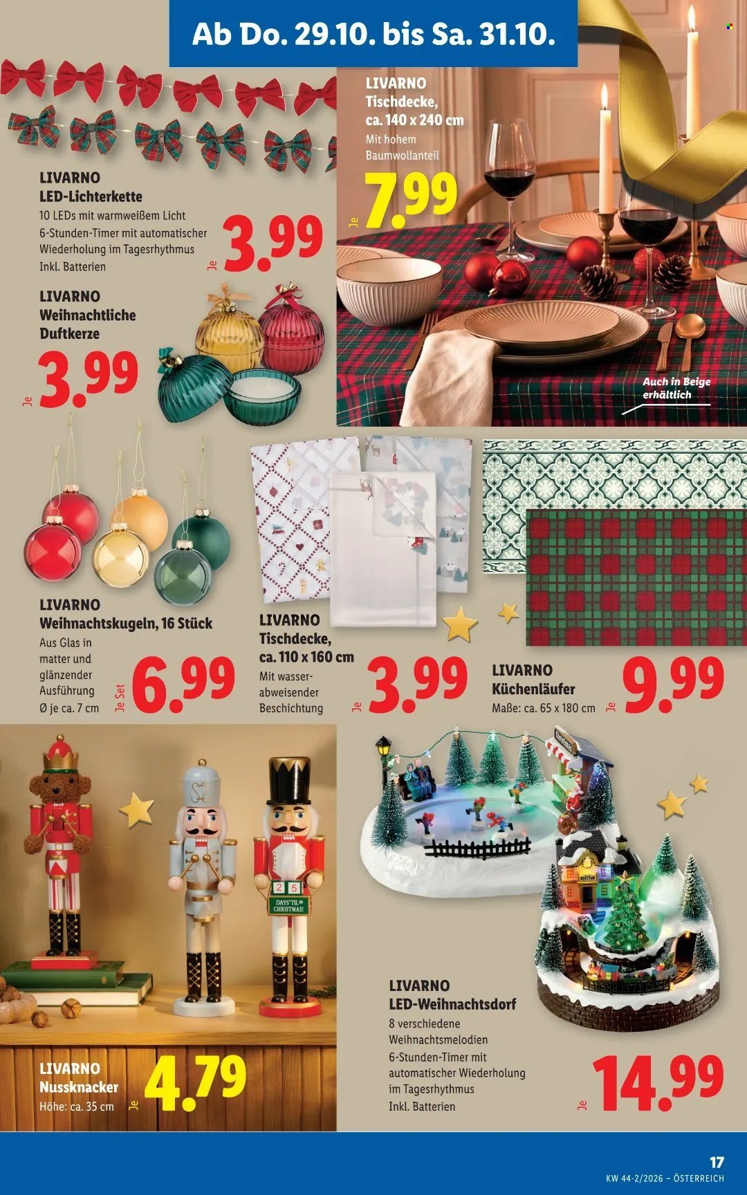 LIDL Flugblatt - Ab Donnerstag, 29.10.2026