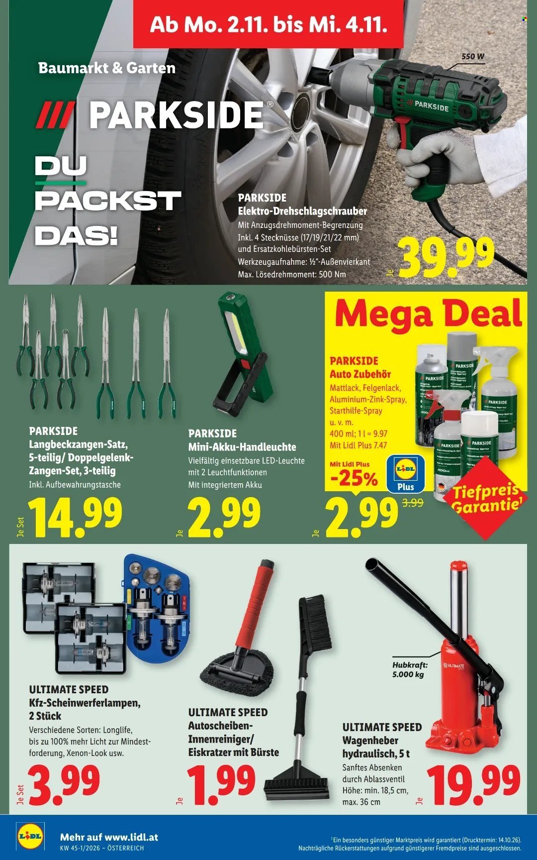 LIDL Flugblatt - Ab Donnerstag, 29.10.2026